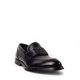 Italian Men Black Leather Shoes #4957